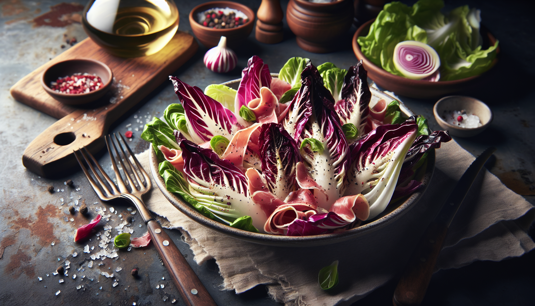 radicchio con speck